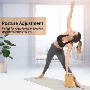 Bloque de Yoga de Corcho Natural Antideslizante de Alta Densidad Personalizable para Uso en Estudio y Ejercicio Físico - Product Image 4