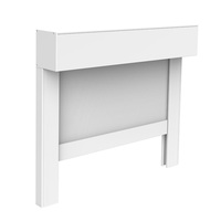 WR100 - Persianas enrollables exteriores con cremallera, a prueba de viento, con resorte guía, estilo moderno, para balcones, villas y patios