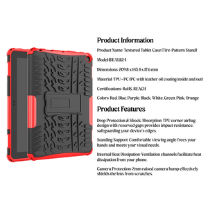 เคสแท็บเล็ตสำหรับงานหนักทนทานมาใหม่สำหรับ Fire8 2020/fire8 PLUS 2020 Fire 10 2017พร้อมสายคล้องไหล่ - Product Image 6