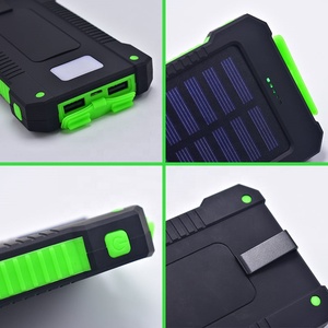 Caliente Banco de la energía Solar impermeable Cargador Solar de 8000mAh, 2 puertos USB <span class=keywords><strong>externa</strong></span> cargador banco de energía para Xiaomi MI <span class=keywords><strong>iPhone</strong></span> <span class=keywords><strong>8</strong></span> smartphone - Product Image 4