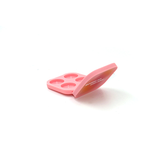 2025 écologique <span class=keywords><strong>rose</strong></span> 4 couleurs ombre à paupières étui vide petite taille fard à paupières conteneur personnalisé Silicone fard à paupières <span class=keywords><strong>Palette</strong></span> - Product Image 6