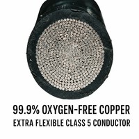 Câble de connexion souple 4 AWG pour batterie LiFePO4 avec cosses M8 pour pack de batteries au phosphate de fer et de lithium 48V 100Ah 200Ah CE