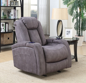 Divano Reclinabile Elettrico in Pelle PU Imbottito, Moderno con Struttura in Legno, Estensibile, Rinfrescante, Bianco, Set da 3 Posti <span class=keywords><strong>per</strong></span> Soggiorno - Product Image 5