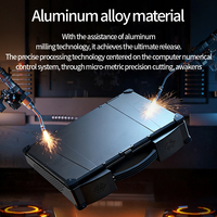 Laptop Robusto in Metallo IP65 Impermeabile con Intel I7 e GPU RTX 4090M, Doppia Espansione PCIe 16 per Controllo a Terra UAV, OEM/ODM Disponibile