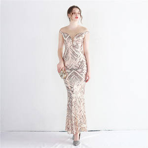 2025 nuovi stili nuovo arrivo donna paillettes modello abito di lusso abiti Vestido De Festa abito da sera da ballo - Product Image 6