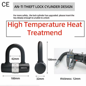 Chaînes carrées colorées anti-coupure de 12 mm d'épaisseur, 120 cm, robustes, pour vélos, portails, générateurs, motos, vente en gros d'usine - Product Image 3