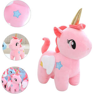 Peluche de Unicornio CPC, Juguete de Peluche Rosa, Regalo de Cumpleaños, Almohada de Peluche Suave al por Mayor, Cojín Decorativo, Muñeca de Cumpleaños Personalizada - Product Image 2