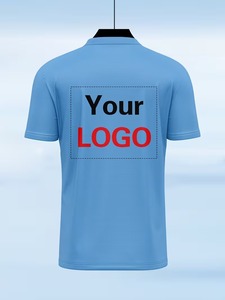 Custom V-neck men's T-shirts are produced by our clothing factory and can be customized..F10 - Product Image 4
