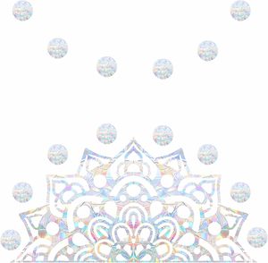 Vinilos Decorativos para Ventanas con Diseño de Nubes, Impresión UV Ecológica, Adhesivos Estáticos Anticolisión, Resistentes al Agua, Material de Papel - Product Image 6