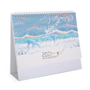 <span class=keywords><strong>2024</strong></span> usine écologique logo personnalisé reliure en métal publicité <span class=keywords><strong>calendrier</strong></span> mural <span class=keywords><strong>calendrier</strong></span> de bureau impression - Product Image 2