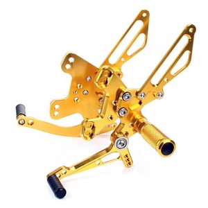 CNC pedane Posteriore set Pedane Per <span class=keywords><strong>Aprilia</strong></span> RSV1000 R <span class=keywords><strong>FACTORY</strong></span> 2009 2010 - Product Image 2