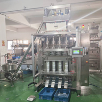 Sellado automático de paquetes de condimentos de pollo de varios carriles para envasar jabón 170g, 500grm, Kilo 1 100g máquina de envasado de polvo