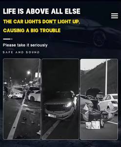 Kit <span class=keywords><strong>di</strong></span> Restauro Fari in Ceramica per Auto, Lucidante Liquido per Rimozione Graffi, Ingiallimento e Ossidazione, Strumento <span class=keywords><strong>di</strong></span> Pulizia e Lucidatura - Product Image 2