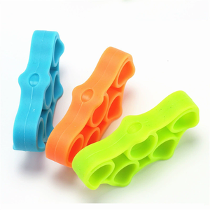 Appareil d'exercice pour les mains en silicone, extenseur de doigts, renforceur de poignet, relaxant <span class=keywords><strong>musculaire</strong></span>, léger, portable et durable - Product Image 6