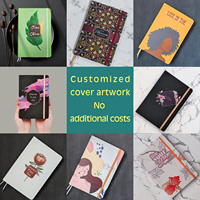 Échantillon Gratuit Vente en Gros Prix Usine Agenda Promotionnel A5 en Cuir PU Fait Main Carnet de Notes à Sublimation Quotidien Hebdomadaire Non Daté