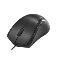 Mouse Optik Berkabel Profesional Murah Grosir, Resolusi 1200DPI, 3 Tombol, Desain Ergonomis untuk Laptop dan Desktop