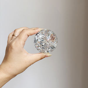 Temizle cam kristal buz çatlak topu küre MH-Q0223 - Product Image 6