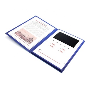 Fournitures artisanales à <span class=keywords><strong>prix</strong></span> direct usine Offre Spéciale articles promotionnels avec impression de logo livret écran lcd livre vidéo - Product Image 4