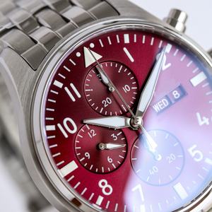 Relojes de Moda en Oferta con Esfera Roja y Correa de Acero Inoxidable - Product Image 4