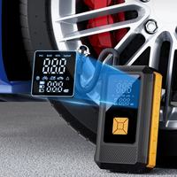 Démarreur de saut 21MM avec compresseur d'air et batterie externe, démarreur de saut de batterie 800A avec gonfleur de pneus 150PSI, jusqu'à 7,5L essence et 5,0L