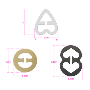 XINKE Racerback occultamento cinturini con scollatura reggiseno di controllo con <span class=keywords><strong>bretelle</strong></span> e fibbie accessorio essenziale per biancheria intima - Product Image 1