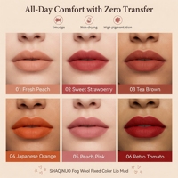 Vente en gros de gloss à lèvres bio vegan personnalisé en vrac avec pompon, longue tenue pour le maquillage quotidien, emballage personnalisé