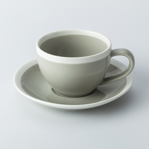 <span class=keywords><strong>Service</strong></span> De Vaisselle en céramique émaillée, Design nordique gris clair minimaliste couleur brillante <span class=keywords><strong>Service</strong></span> De Vaisselle ensemble d'assiettes Vaisselle - Product Image 6