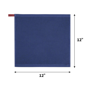 قطعة قماش قطنية متعددة الاستخدامات غير خادشة للسطح بنسيج وافل ناعم للتنظيف - Product Image 6