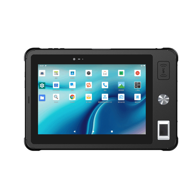Industrial Handheld Android PDA 8.0 Inch LCD Screen 2.0GHz CPU Barcode Scanner Android PDA