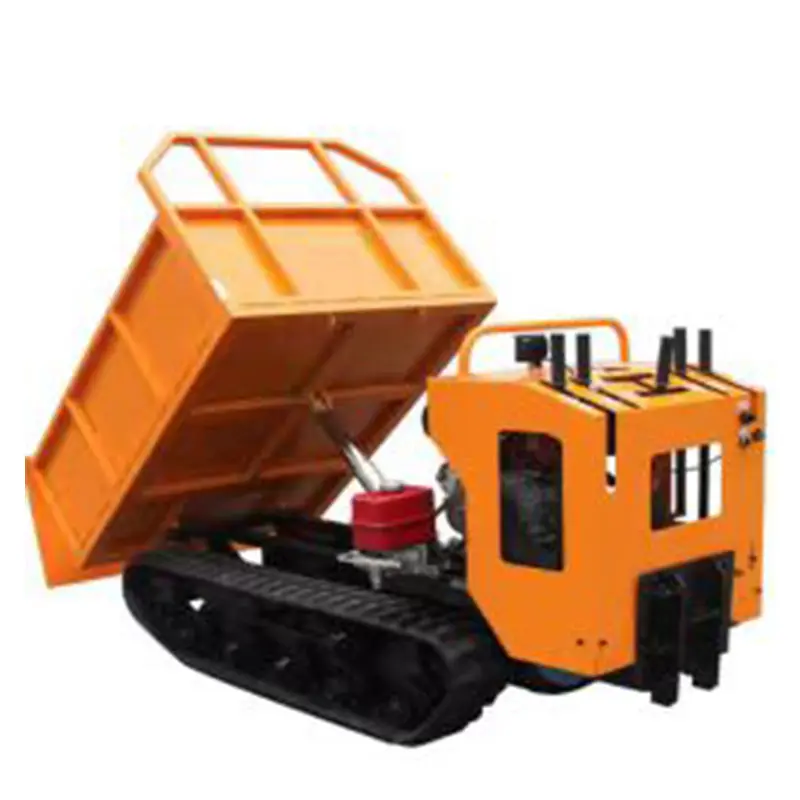 Harga pabrik Crawler Transporter 1.2 ton Load Self-loading Crawler Dump Truck harga grosir