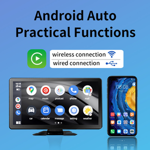 หน้าจอสัมผัส 10.1 นิ้ว ระบบไร้สาย Carplay และ Android Auto เครื่องนำทาง GPS พกพาในรถยนต์ YB-PND-10.1 หน้าจอสัมผัส 10.1 นิ้ว Carplay Y - Product Image 5