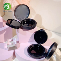 Mini Boîte à Poudre Ronde Portable à Pression pour Fond de Teint, Crème BB, Correcteur, Poudre Compacte – Outil Cosmétique en Plastique