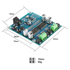 XH-A351 pour <span class=keywords><strong>Yamaha</strong></span> carte amplificateur double cœur traitement HD <span class=keywords><strong>HIFI</strong></span> édition professionnelle double carte amplificateur numérique 20W - Product Image 2