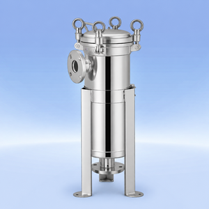 Boîtier de filtre multi-sacs haute capacité industriel en acier inoxydable 316L pour préfiltration RO et usines de traitement chimique - Product Image 1