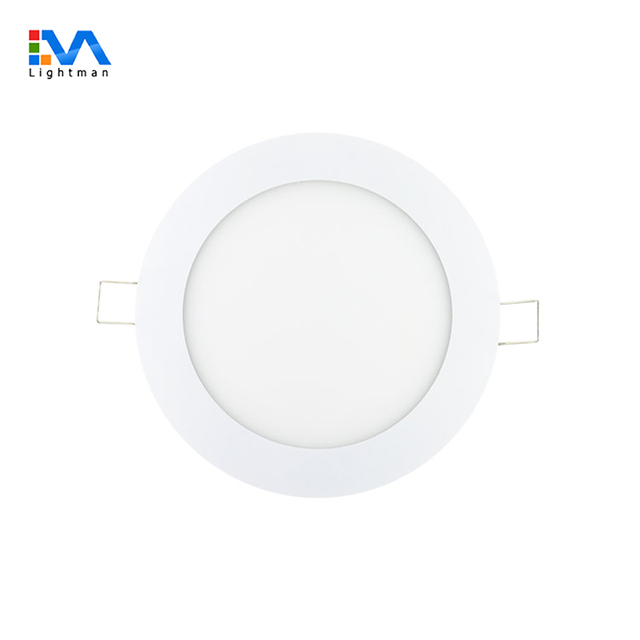 3W 6W 9W 12W 15W 85mm 175mm 255mm Economical Kind Recessed Round LED Panel Light