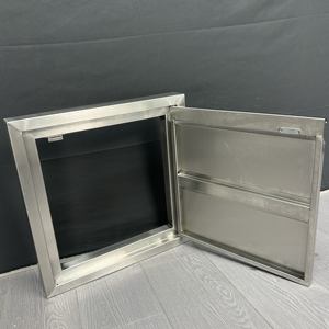 Victory Porte d'armoire encastrée en acier inoxydable à porte unique pour cuisine extérieure BBQ Island Restaurant & Hotel Supplies - Product Image 5