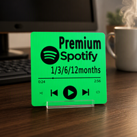 Abonnement individuel Spotify Premium de 1 mois – Compte personnel (non-relatif à un groupe familial) – 1 unité