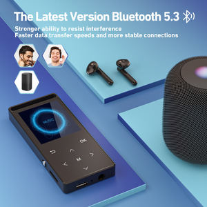 1.8Inch Cảm Ứng Cho Bluetooth <span class=keywords><strong>MP3</strong></span> Máy Nghe Nhạc Với Khe Cắm Thẻ Bên Ngoài Loa Và Đài Phát Thanh Chức Năng Lossless Âm Nhạc Sinh Viên MP4 - Product Image 5