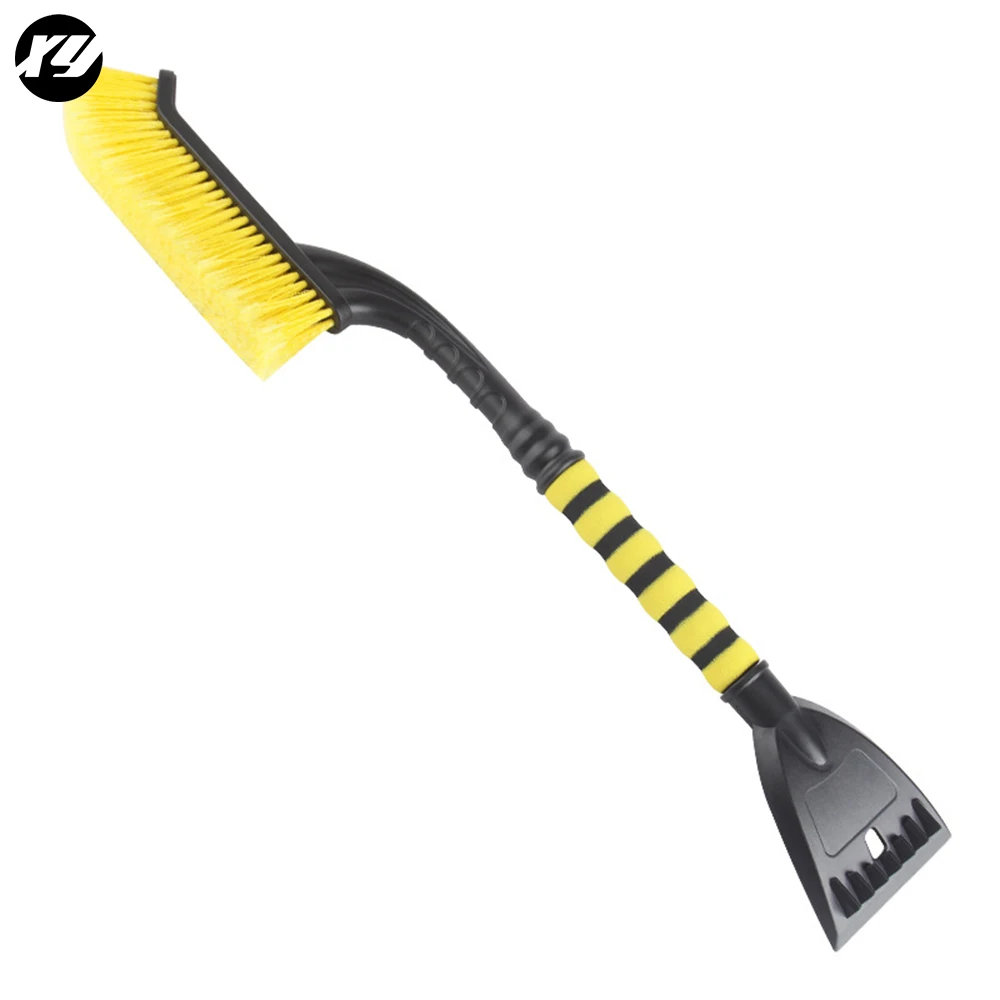 Выдвижной Телескопический инструмент для мытья зимой, инструмент для очистки ветрового стекла, удаления льда, скребок, грузовик, щетка для снега, автомобильная лопатка для снега