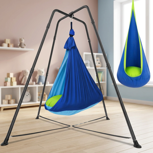Chaise suspendue pour enfants de 3 ans, en plastique, équipement de terrain de jeu intérieur, toboggan pour bébé, pour utilisation en parc d'attractions commercial, 100-500 kg - Product Image 3