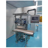 Usine de production de solutions intraveineuses entièrement automatique, machine de remplissage, de lavage, de scellement et d'emballage de liquides IV, ligne de production de poches de perfusion IV