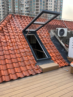 Claraboya de Aleación de Aluminio con Control Inteligente Automático por WiFi, Compatible con Alexa, Resistente a la Lluvia, para Techos Planos o Extensiones de Terraza