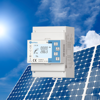 Medidor de Energía Trifásico Rayfull TC55DS 5A 1A con Pinza Amperimétrica, Riel DIN, RS485 Modbus, Medidor de Energía Solar, Medidor Inteligente