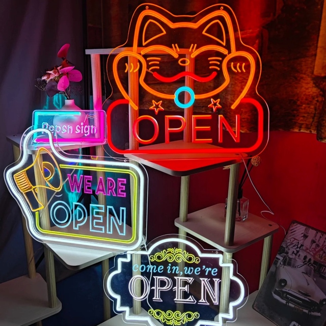 Dropshipping Free Design Custom Led Neon Light Neon Sign Custom Led Neon Light Sign for Business Birthday Party Home