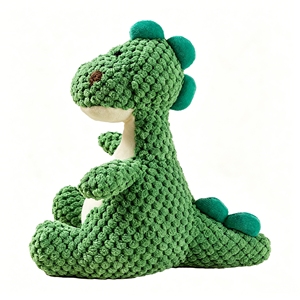 Giocattolo di Peluche per Cani a Forma di Dinosauro, Resistente ai Morsi, Gioco Interattivo per Alleviare l'Ansia, per Cani di Taglia Piccola, Media e Grande - Product Image 1