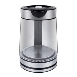 Custom 2.0L High Borosilicate Glass Cordless <b>Kettle</b> 360 Rotational Base Tea Filter Boil-Dry <b>Temperature</b> <b>Control</b> - Product Image 3