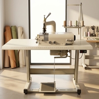 Machine à coudre à découper les bords 801 robuste, machine industrielle de haute précision pour le découpage des bords du cuir et la découpe de fourrures synthétiques