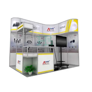 Hebang 3*6M Modular Customized Aluminum Structure Booth For Exhibition Display Trade Show Fair Event