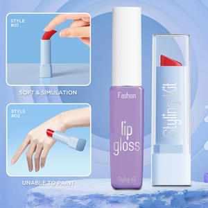 Yuglow filles princesse semblant ensemble de maquillage Simulation <span class=keywords><strong>coiffure</strong></span> accessoires sac à main boîte de rangement cadeau - Product Image 4