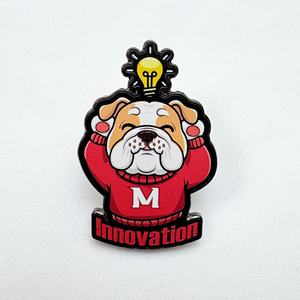 2025 चित्रित कस्टम तामचीनी पिन 1.5 "प्यारा नरम तामचीनी बैज (प्रोमो और उपहार) - Product Image 5